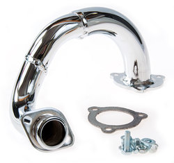Turbo Kit Avgaskrök - Krök, Krom, Racing, Aprilia SX 06- / Derbi Senda 10-